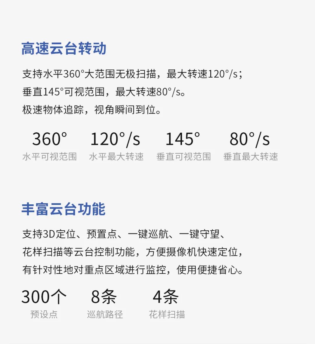 云台功能