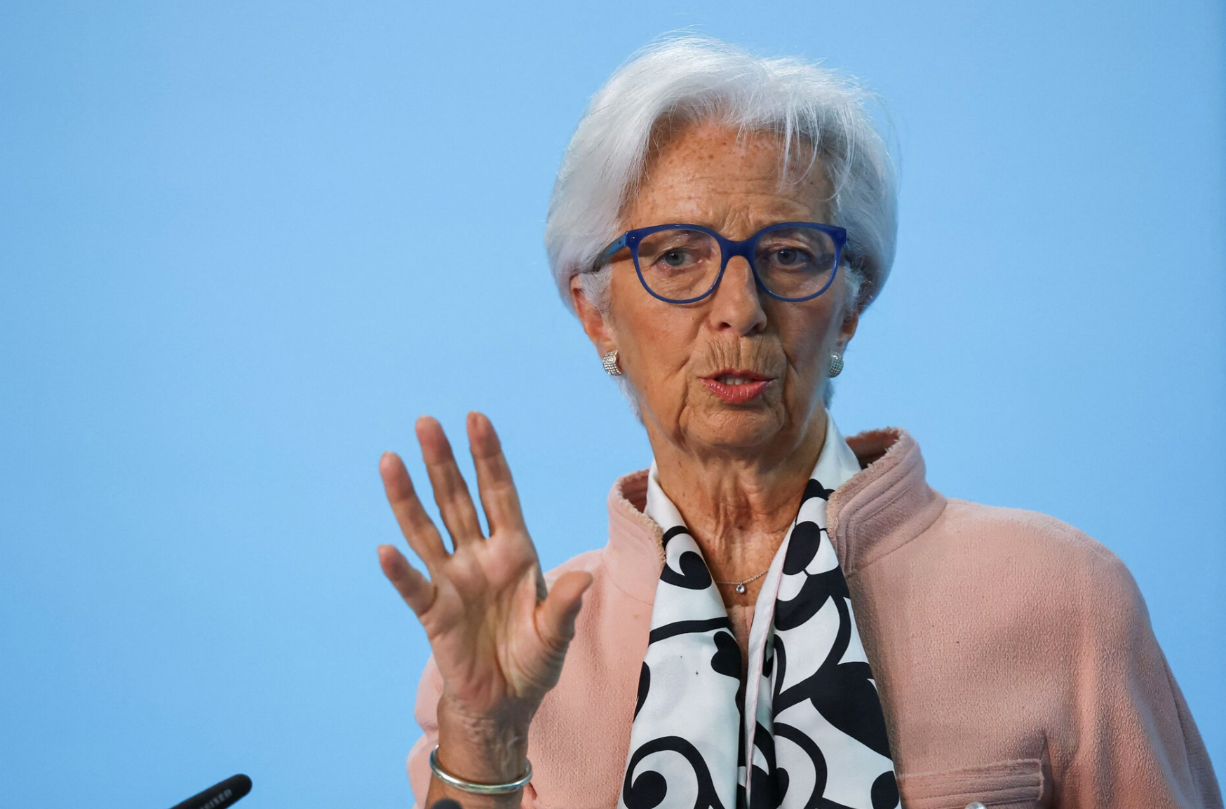 欧洲中央银行（欧洲央行）总统克里斯汀·拉加德（Christine Lagarde）